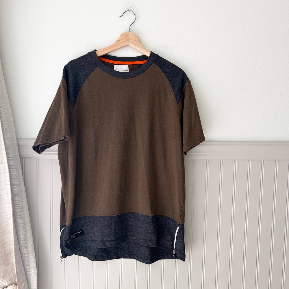 Bushwick Industries New York Casual Brown Men's Tee Large
